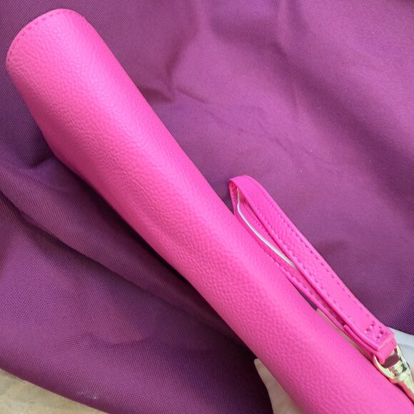 Women No Brand Zip Wallet Snapdragon in Maraschino Pink One Size - Picture 8 of 9